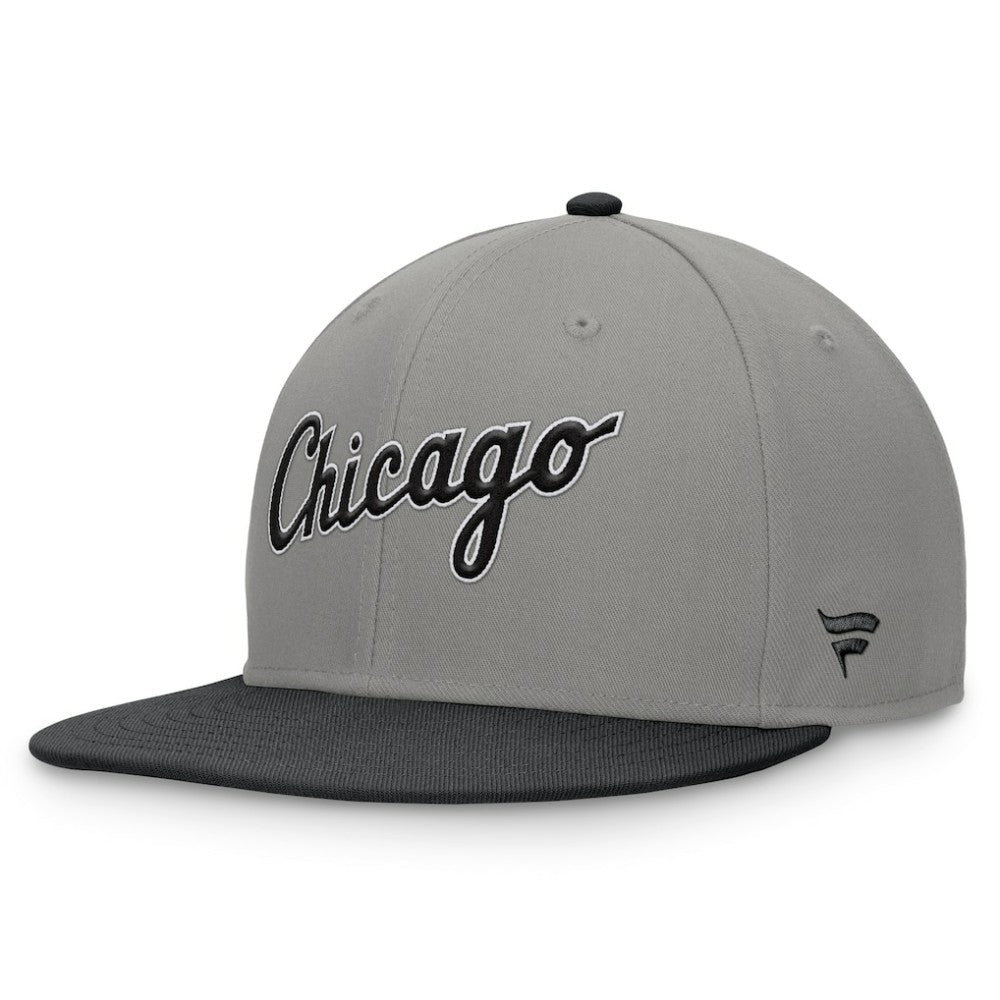 Chicago White Sox Fanatics Fundamental Two-Tone Fitted Hat - MLB