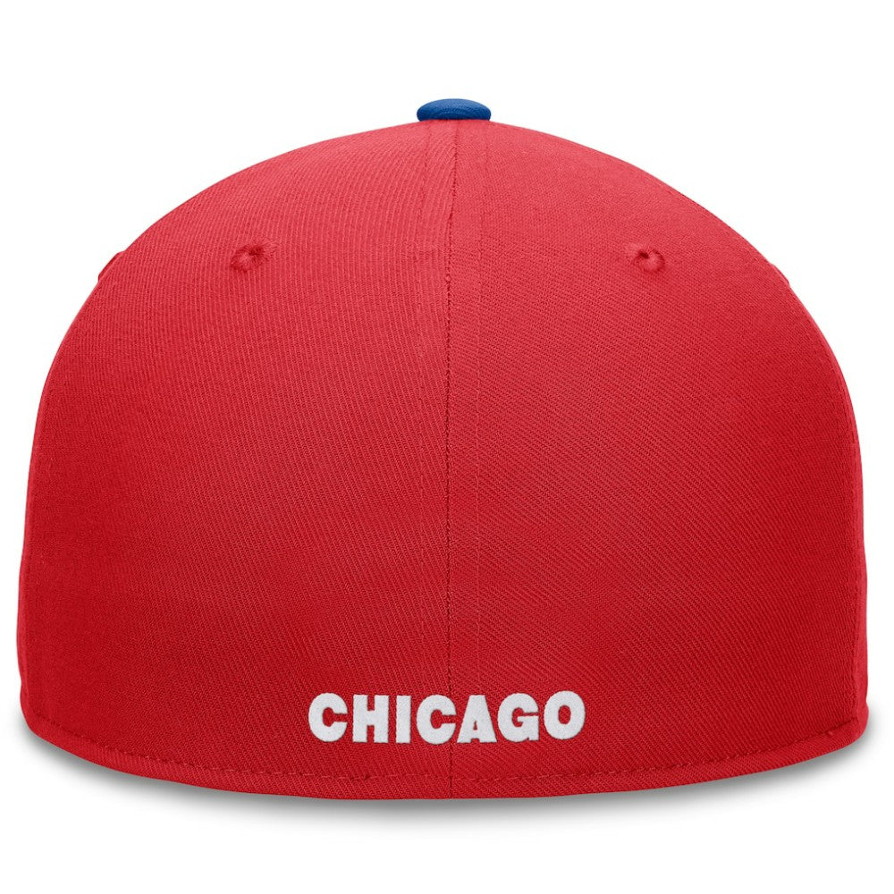 Chicago Cubs Fanatics Fundamental Two-Tone Fitted Hat - MLB