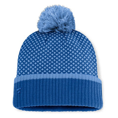 Kansas City Royals Fanatics Women's Fundamental Jacquard Cuffed Knit Hat with Pom - MLB