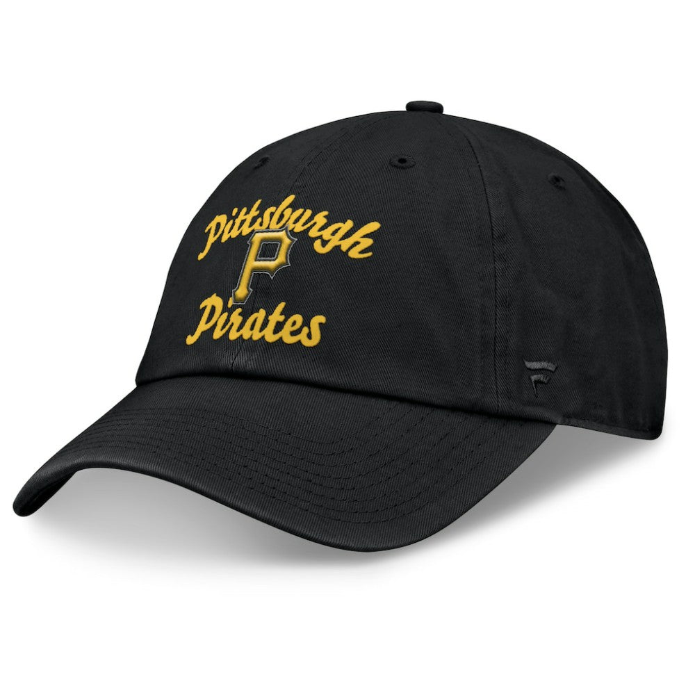 Pittsburgh Pirates Fanatics Women's Fundamental Script Logo Adjustable Hat - MLB