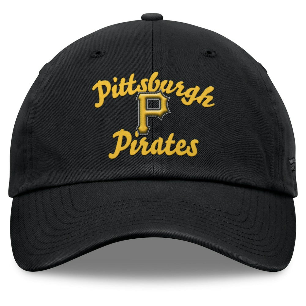 Pittsburgh Pirates Fanatics Women's Fundamental Script Logo Adjustable Hat - MLB