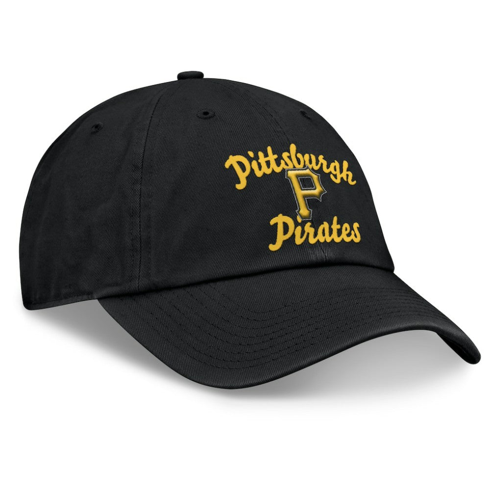 Pittsburgh Pirates Fanatics Women's Fundamental Script Logo Adjustable Hat - MLB