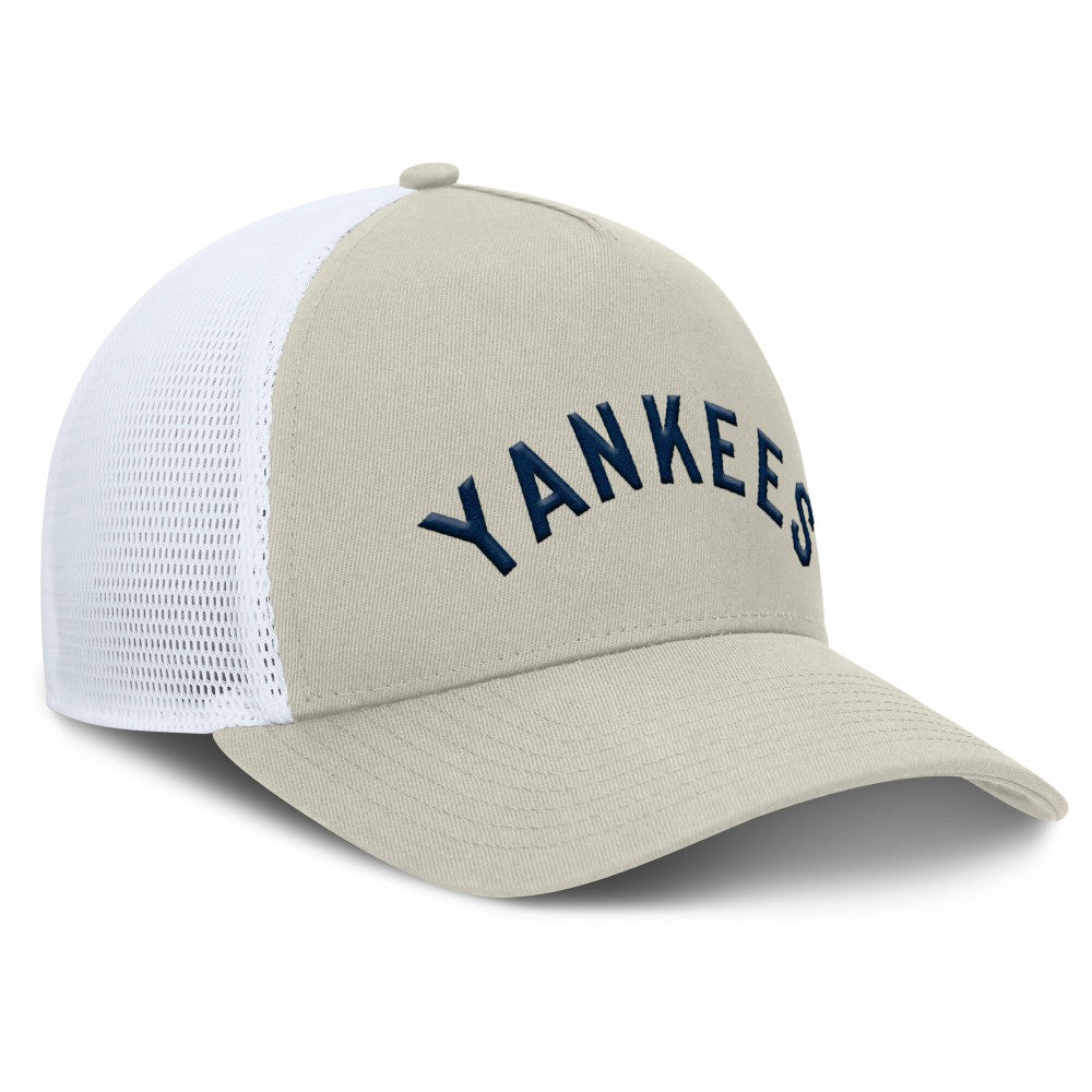 New York Yankees Fanatics Heritage Light Khaki A-Frame Adjustable Hat - MLB