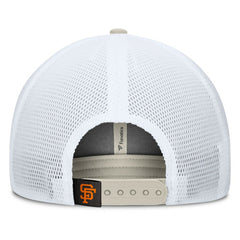 San Francisco Giants Fanatics Heritage Light Khaki A-Frame Adjustable Hat - MLB