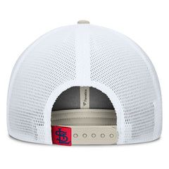 St. Louis Cardinals Fanatics Heritage Light Khaki A-Frame Adjustable Hat - MLB