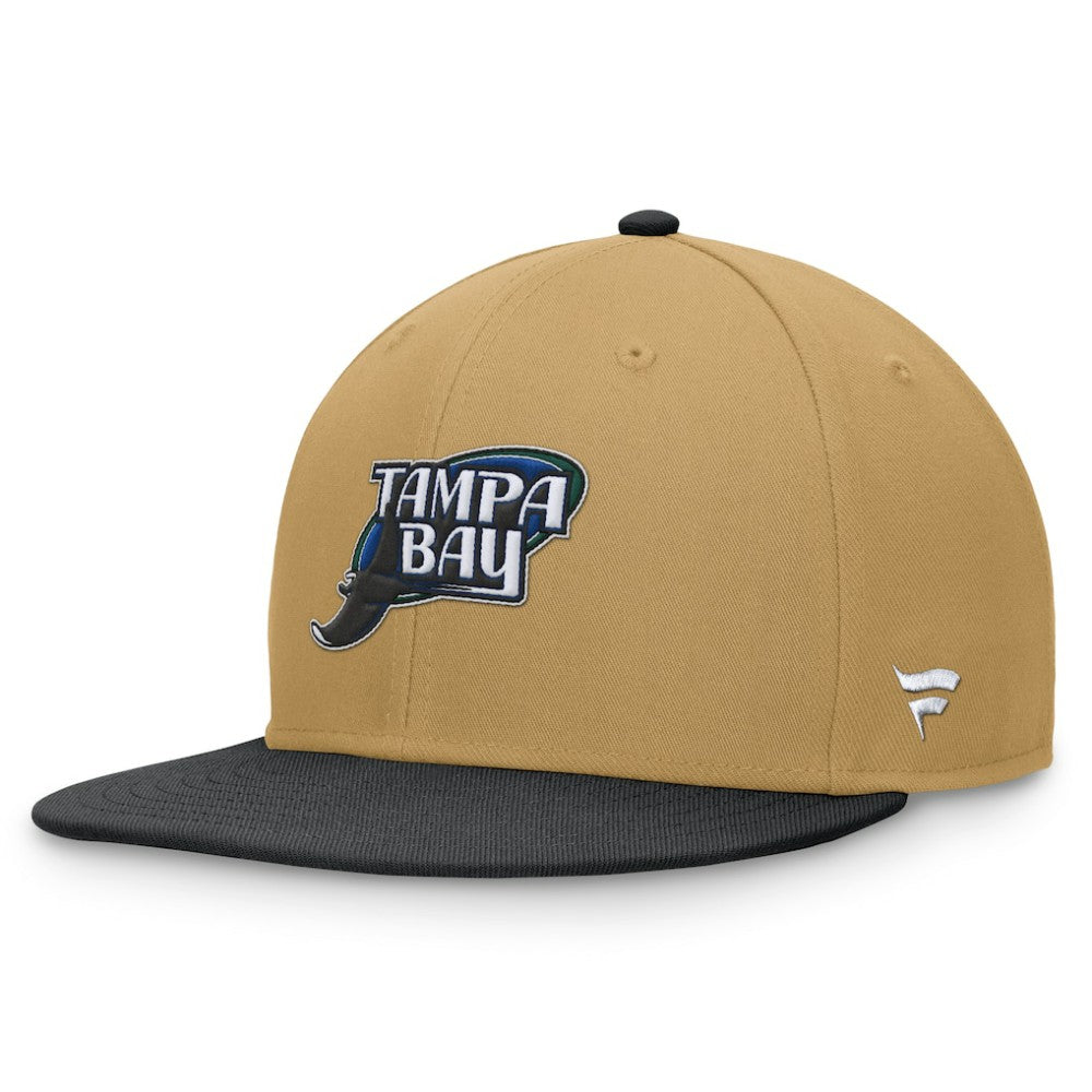 Tampa Bay Rays Fanatics  Heritage Two-Tone Fitted Hat - MLB