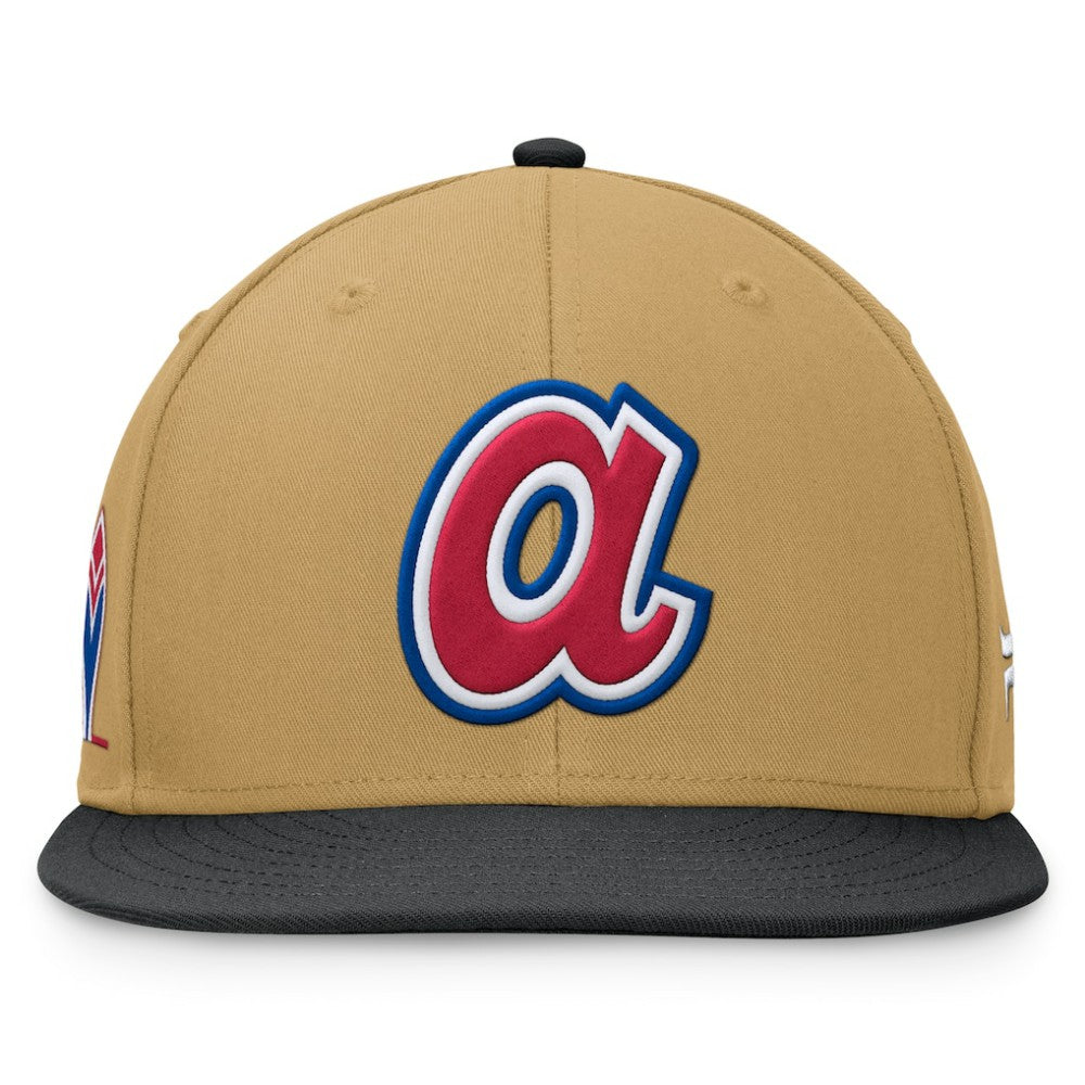 Atlanta Braves Fanatics  Heritage Two-Tone Fitted Hat - MLB