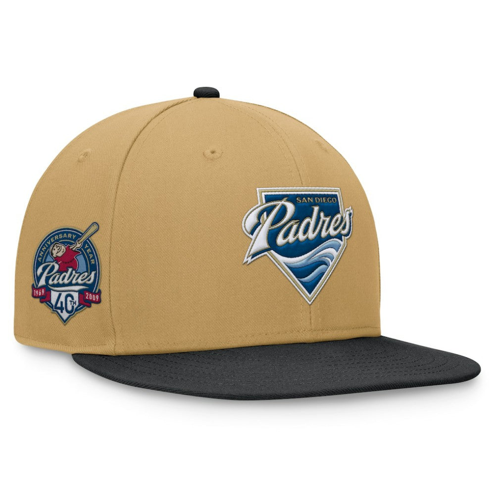 San Diego Padres Fanatics  Heritage Two-Tone Fitted Hat - MLB