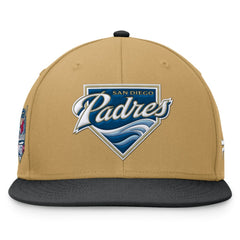 San Diego Padres Fanatics  Heritage Two-Tone Fitted Hat - MLB