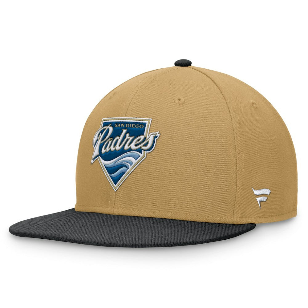 San Diego Padres Fanatics  Heritage Two-Tone Fitted Hat - MLB
