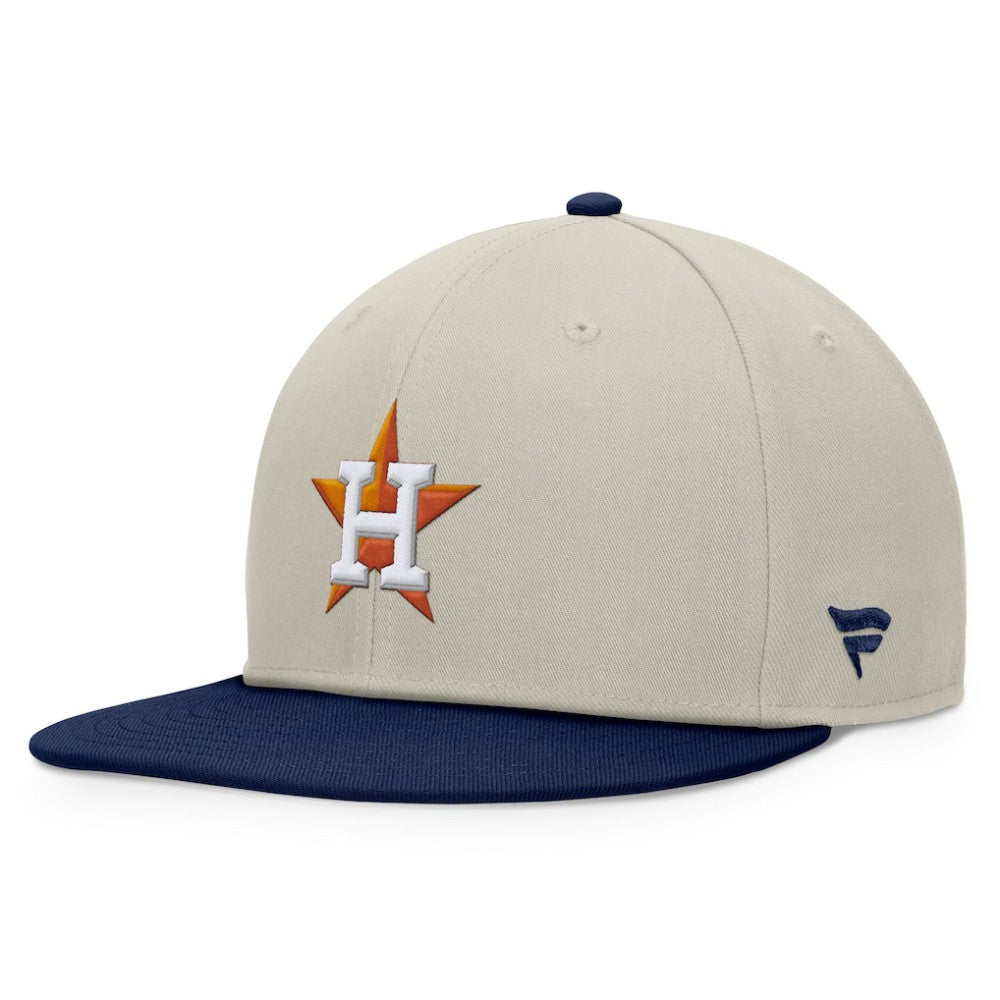 Houston Astros Fanatics Team Two-Tone Snapback Hat - MLB