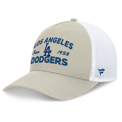 Los Angeles Dodgers Fanatics A-Frame Trucker Adjustable Hat - MLB