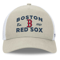 Boston Red Sox Fanatics A-Frame Trucker Adjustable Hat - MLB
