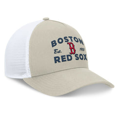 Boston Red Sox Fanatics A-Frame Trucker Adjustable Hat - MLB