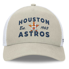Houston Astros Fanatics A-Frame Trucker Adjustable Hat - MLB