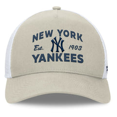 New York Yankees Fanatics A-Frame Trucker Adjustable Hat - MLB