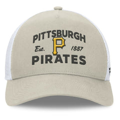 Pittsburgh Pirates Fanatics A-Frame Trucker Adjustable Hat - MLB