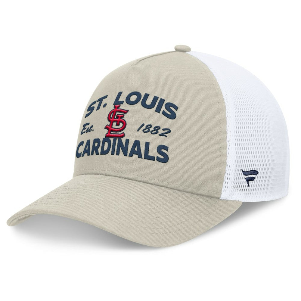 St. Louis Cardinals Fanatics A-Frame Trucker Adjustable Hat - MLB