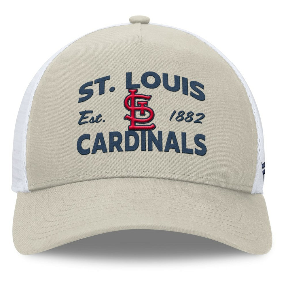 St. Louis Cardinals Fanatics A-Frame Trucker Adjustable Hat - MLB