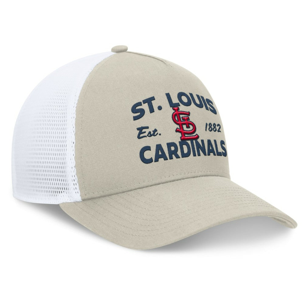 St. Louis Cardinals Fanatics A-Frame Trucker Adjustable Hat - MLB