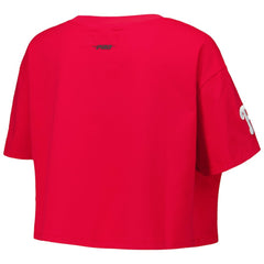 Philadelphia Phillies Pro Standard Women's Made To Play Boxy Cropped T-Shirt - MLB