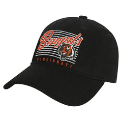 Cincinnati Bengals Youth Retro Wooly Adjustable Hat Black | NFL