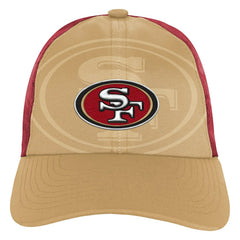 San Francisco 49ers Youth Combine Two-Tone Adjustable Hat Gold/Scarlet | NFL