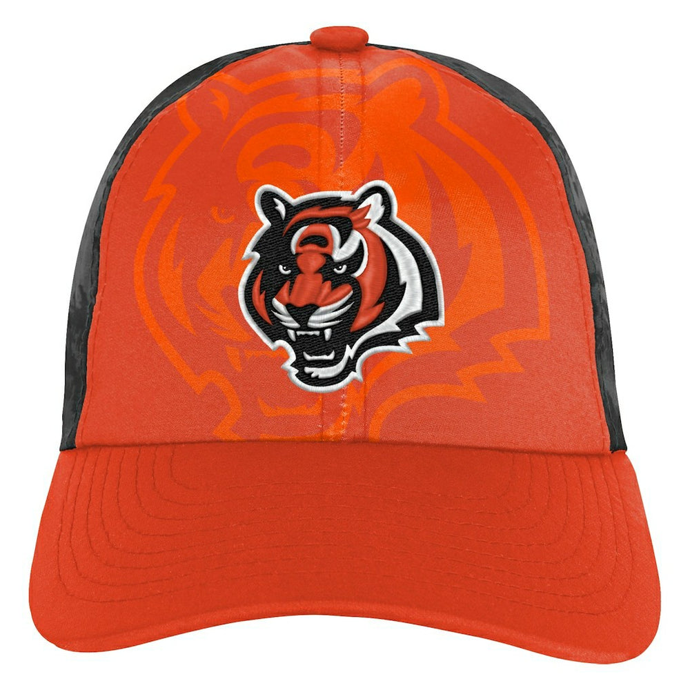 Cincinnati Bengals Youth Combine Two-Tone Adjustable Hat Orange/Black | NFL