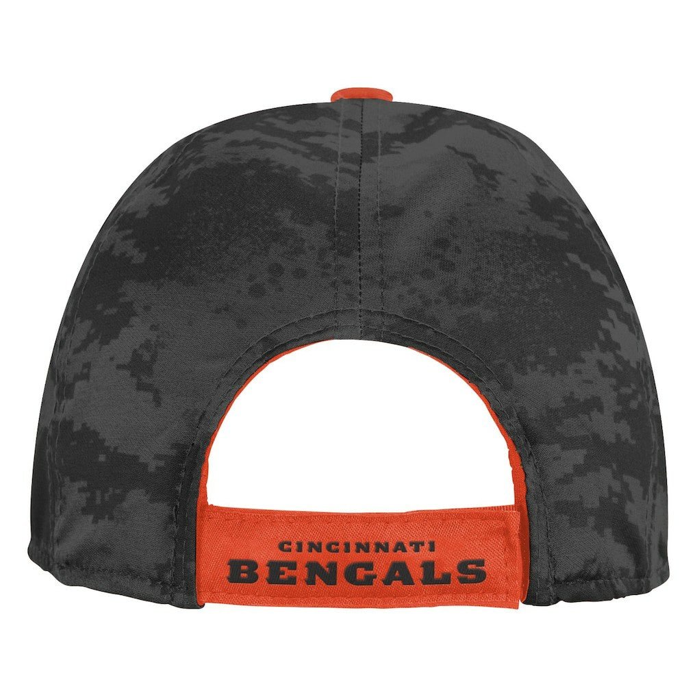 Cincinnati Bengals Youth Combine Two-Tone Adjustable Hat Orange/Black | NFL