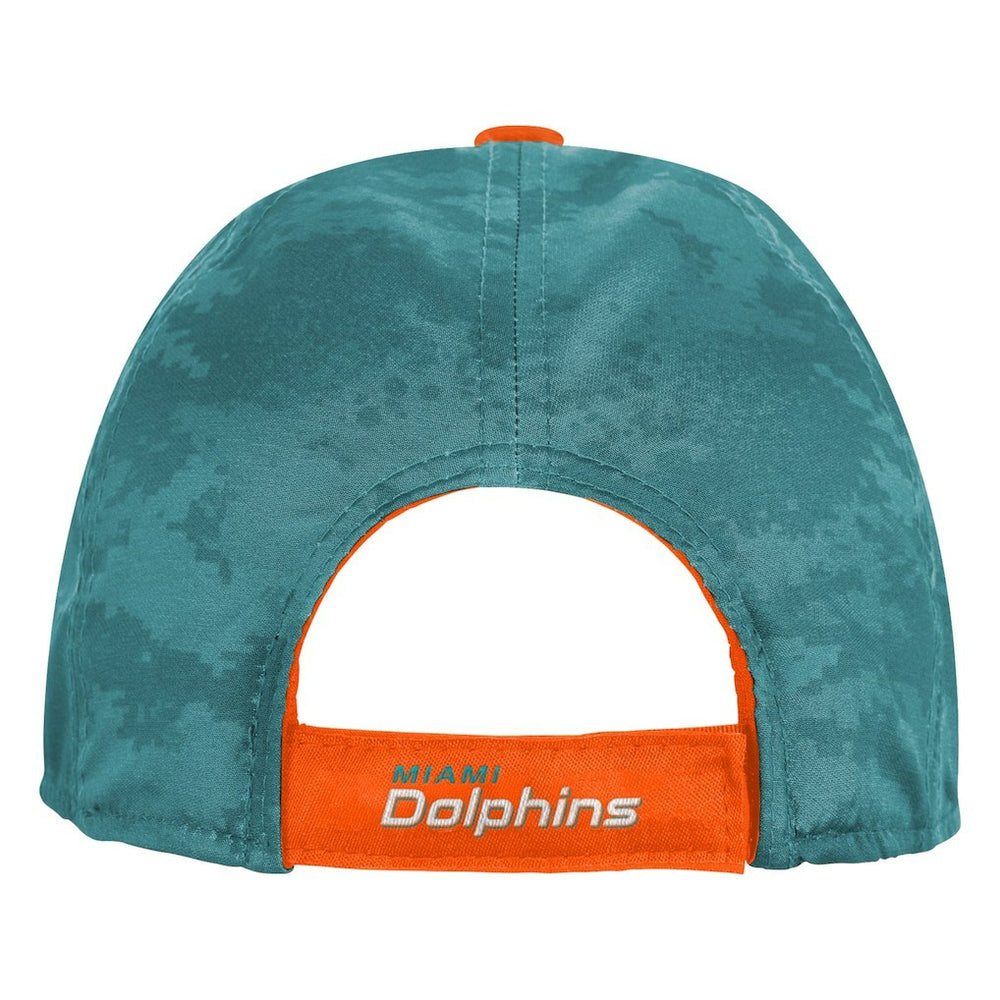 Miami Dolphins Youth Combine Two-Tone Adjustable Hat Orange/Aqua | NFL