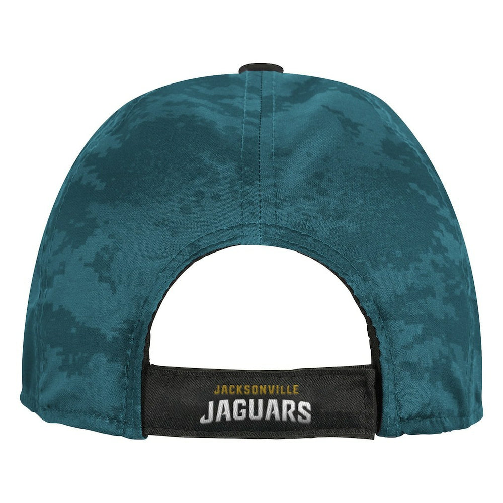 Jacksonville Jaguars Youth Combine Two-Tone Adjustable Hat Black/Teal | NFL