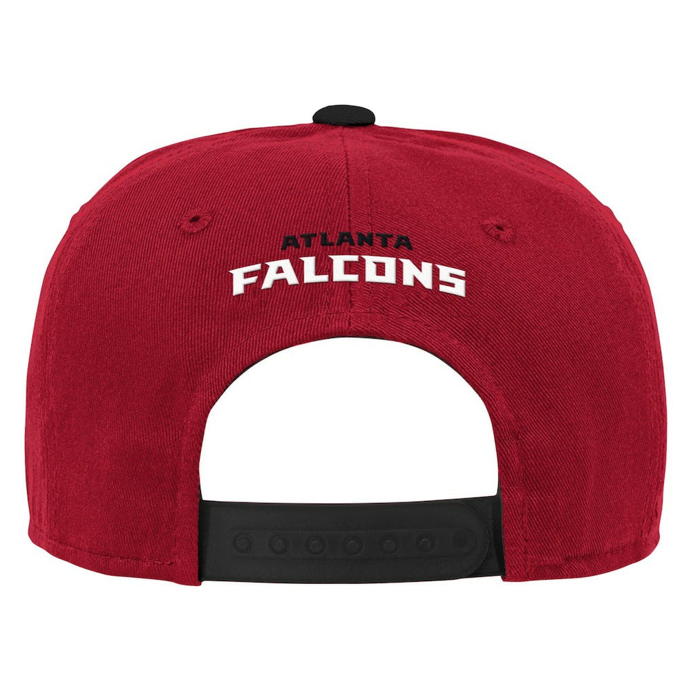 Atlanta Falcons Youth Team Pre-Curved Adjustable Hat Red | NFL