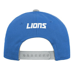 Detroit Lions Youth Team Pre-Curved Adjustable Hat Blue | NFL