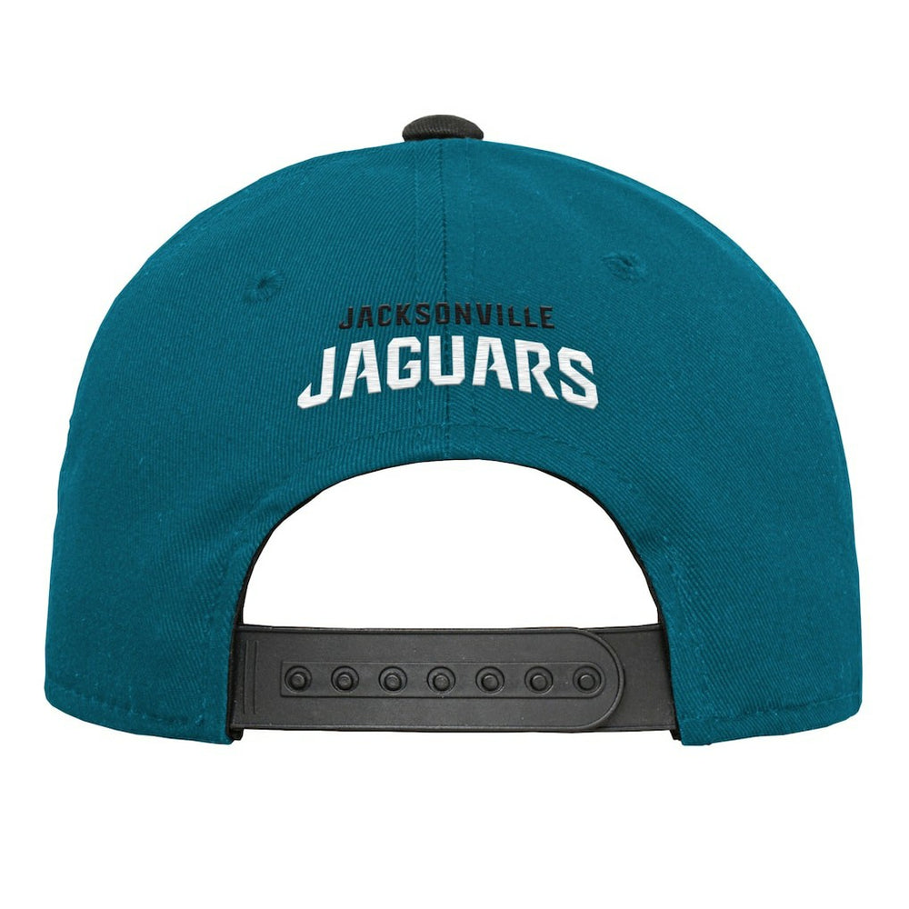 Jacksonville Jaguars Youth Team Pre-Curved Adjustable Hat Teal | NFL