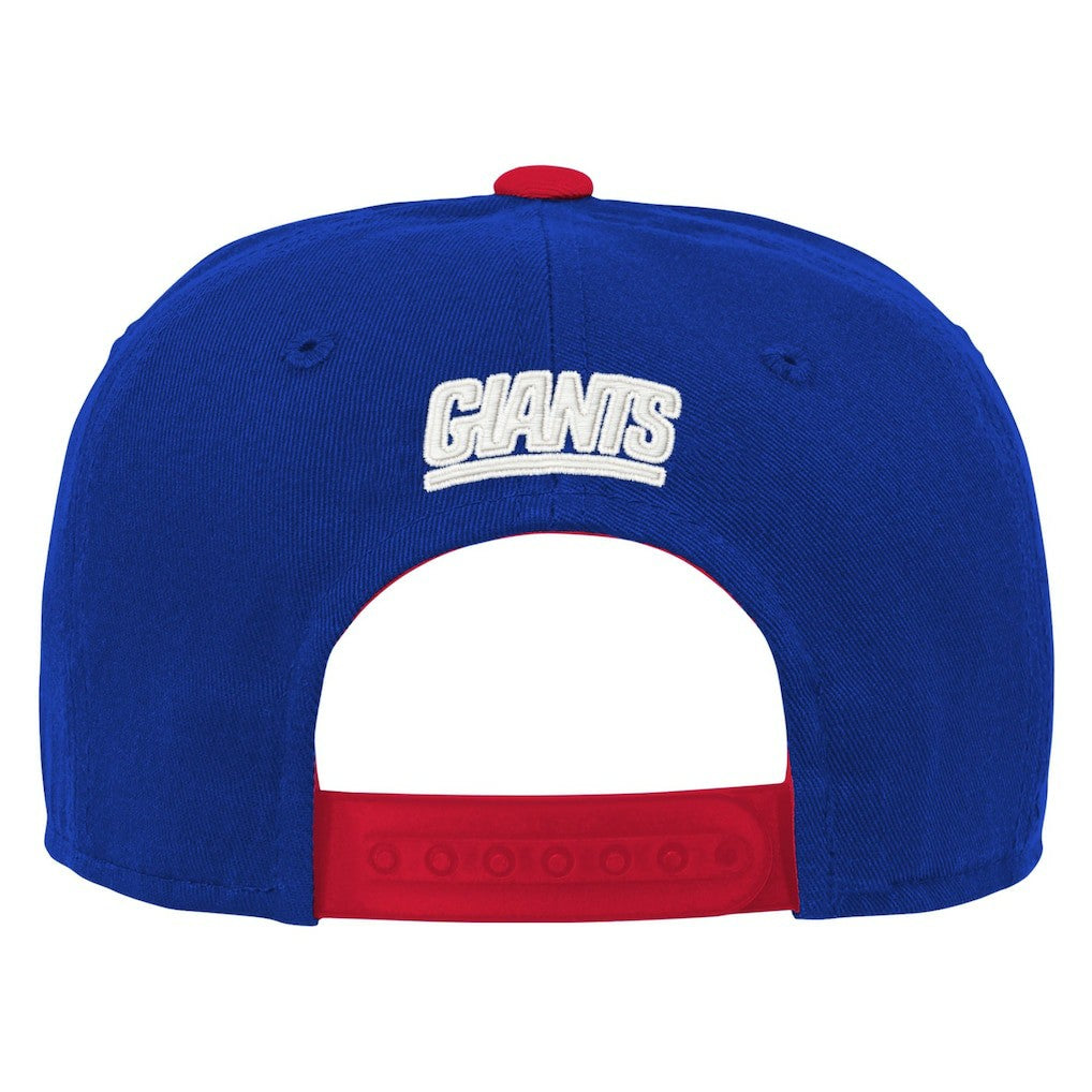 New York Giants Youth Team Pre-Curved Adjustable Hat Royal | NFL