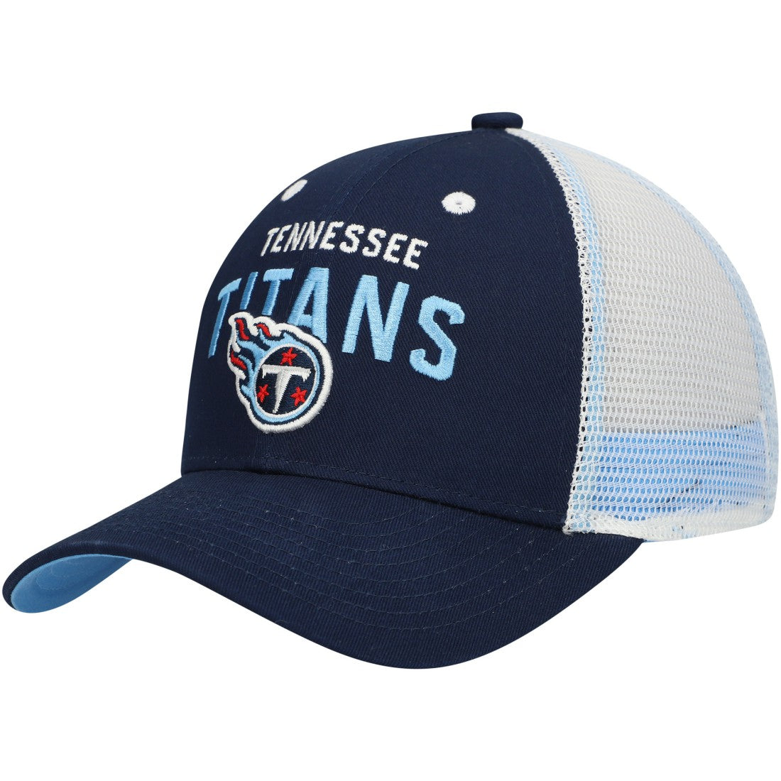 Tennessee Titans Youth Core Lockup Trucker Adjustable Hat Navy | NFL