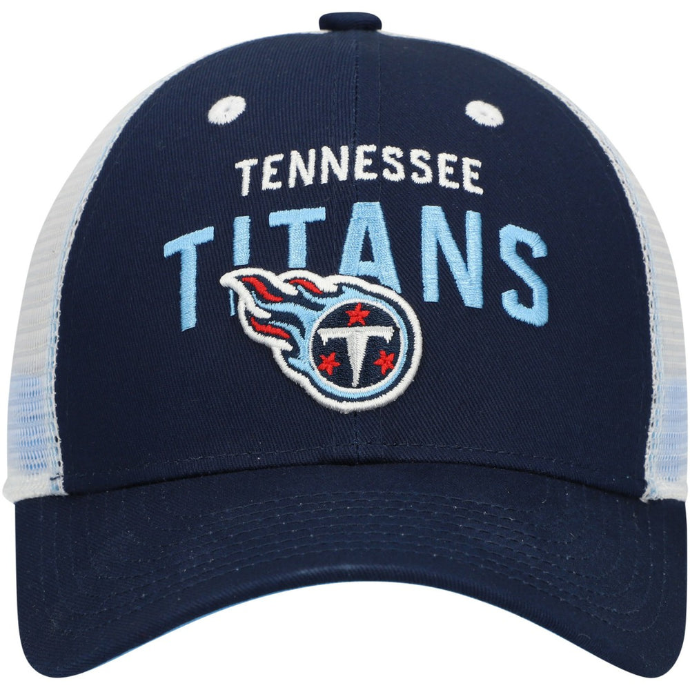 Tennessee Titans Youth Core Lockup Trucker Adjustable Hat Navy | NFL