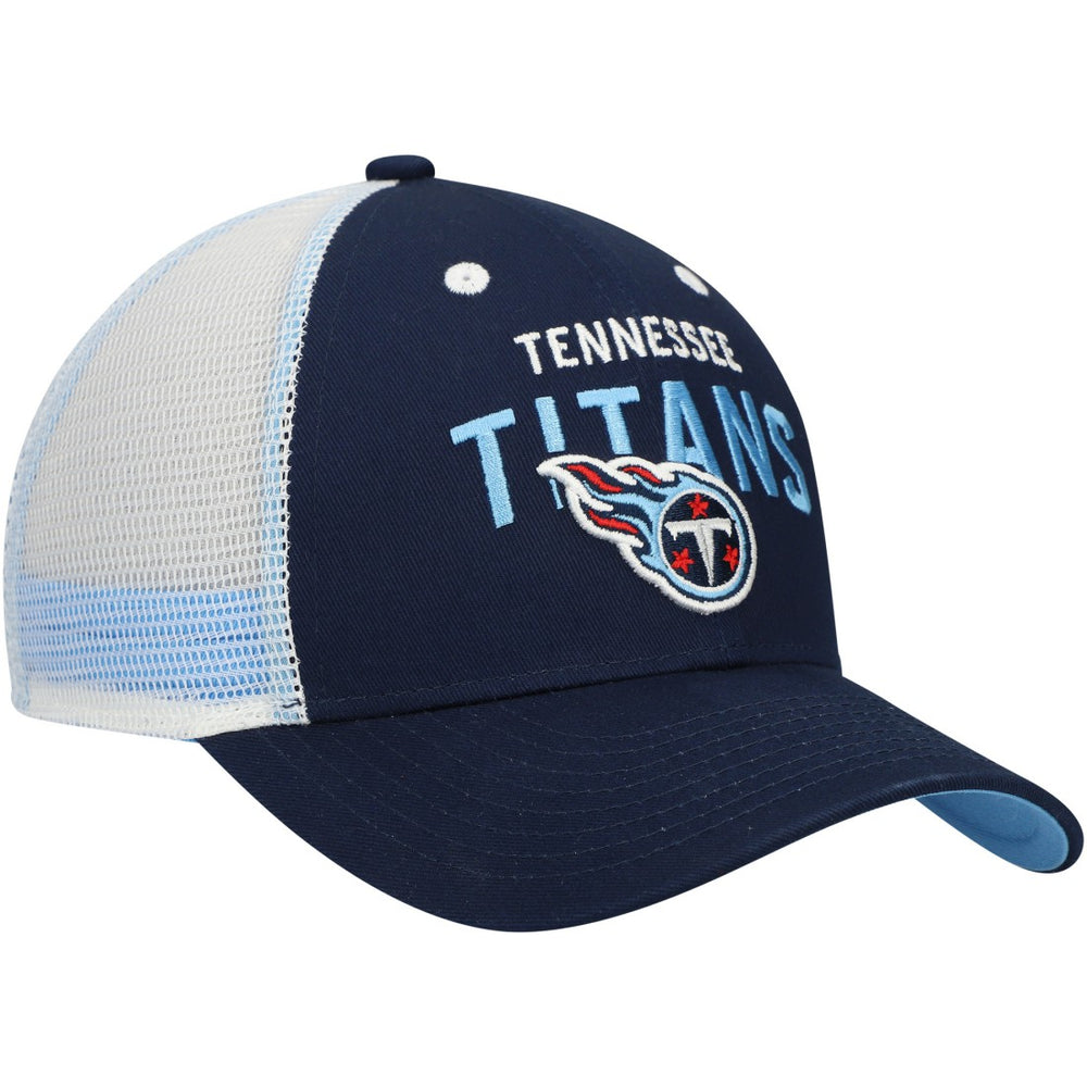 Tennessee Titans Youth Core Lockup Trucker Adjustable Hat Navy | NFL