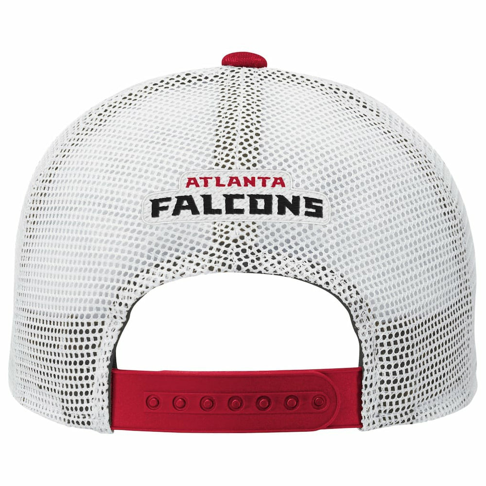 Atlanta Falcons Youth Core Lockup Trucker Adjustable Hat Red | NFL