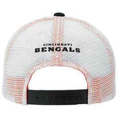 Cincinnati Bengals Youth Core Lockup Trucker Adjustable Hat Black | NFL