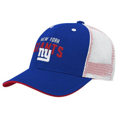 New York Giants Youth Core Lockup Trucker Adjustable Hat Royal | NFL