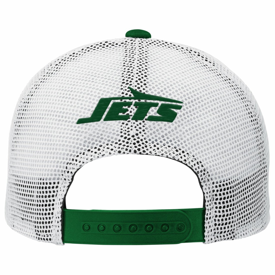 New York Jets Youth Core Lockup Trucker Adjustable Hat Green | NFL