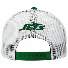 New York Jets Youth Core Lockup Trucker Adjustable Hat Green | NFL