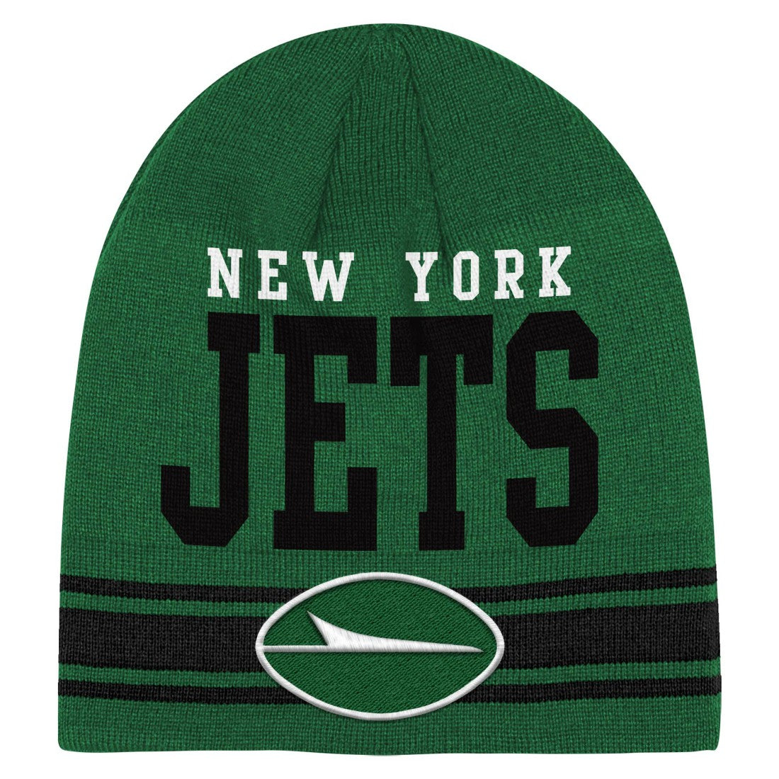New York Jets Youth Retro Knit Beanie Green | NFL