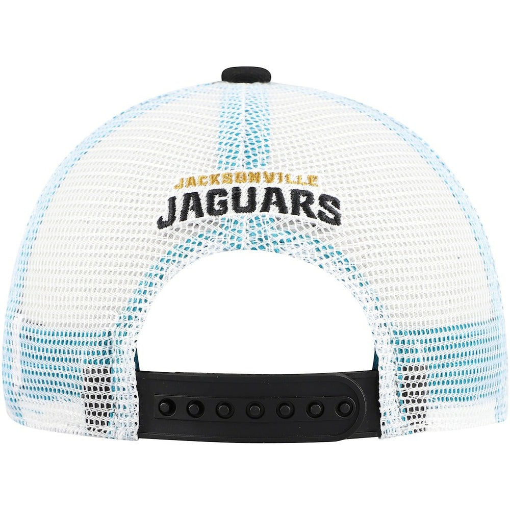 Jacksonville Jaguars Preschool Core Lockup Trucker Adjustable hat Black | NFL
