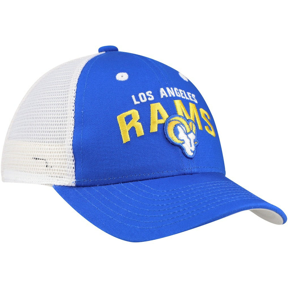 Los Angeles Rams Preschool Core Lockup Trucker Adjustable hat Royal | NFL