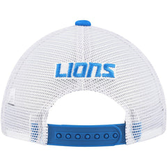 Detroit Lions Preschool Core Lockup Trucker Adjustable hat Blue | NFL