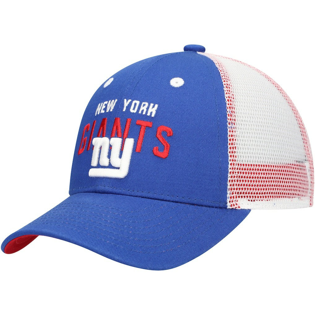 New York Giants Preschool Core Lockup Trucker Adjustable hat Royal | NFL