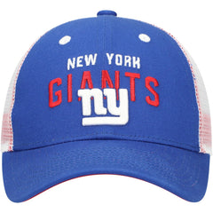 New York Giants Preschool Core Lockup Trucker Adjustable hat Royal | NFL
