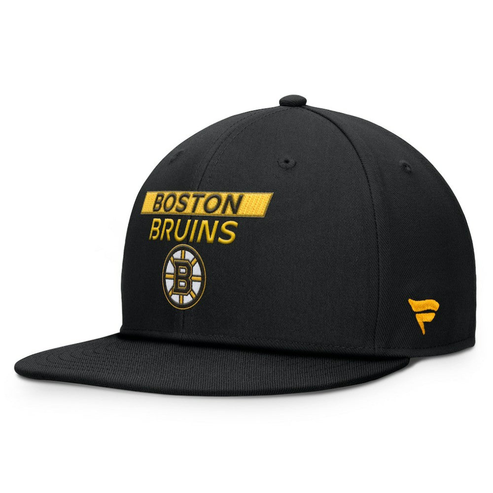 Boston Bruins Fanatics Authentic Pro Prime Snapback Hat - Black - NHL